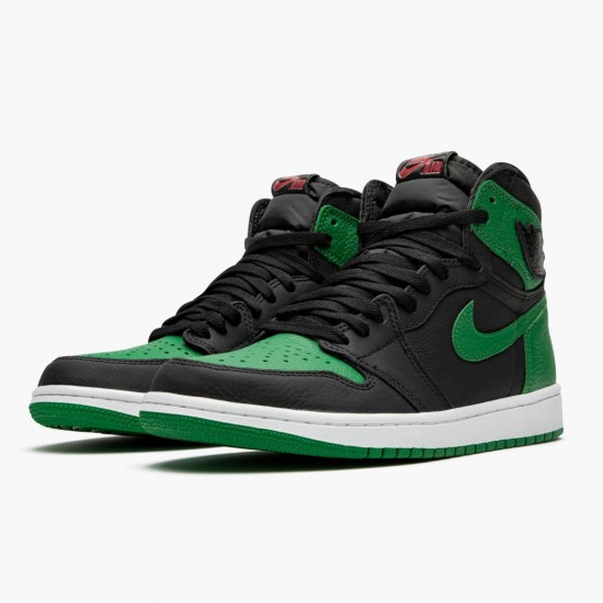 Nike Air Jordan 1 Retro High Pine Green Herr 555088-030 Skor Nike Air Jordan 1 Retro High Pine Green Herr 555088-030 Skor
