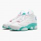 Nike Air Jordan 13 Retro Aurora Green Dams 439358-100 Skor Nike Air Jordan 13 Retro Aurora Green Dams 439358-100 Skor