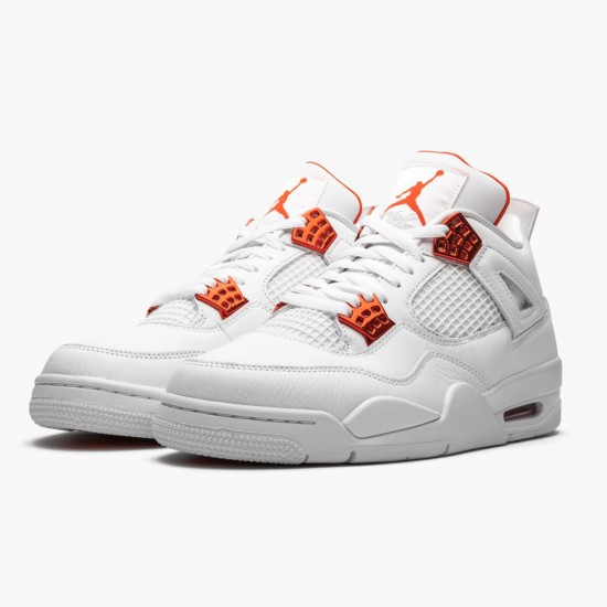 Nike Air Jordan 4 Retro Metallic Orange Dam/Herr CT8527-118 Skor Nike Air Jordan 4 Retro Metallic Orange Dam/Herr CT8527-118 Skor