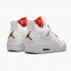 Nike Air Jordan 4 Retro Metallic Orange Dam/Herr CT8527-118 Skor Nike Air Jordan 4 Retro Metallic Orange Dam/Herr CT8527-118 Skor