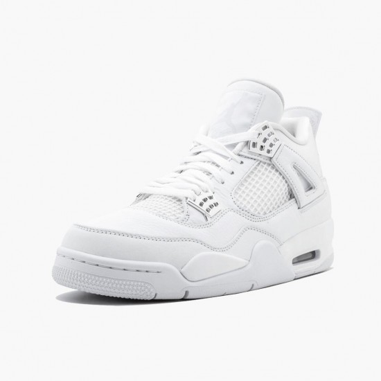 Nike Air Jordan 4 Retro Pure Money Dam/Herr 308497-100 Skor Nike Air Jordan 4 Retro Pure Money Dam/Herr 308497-100 Skor