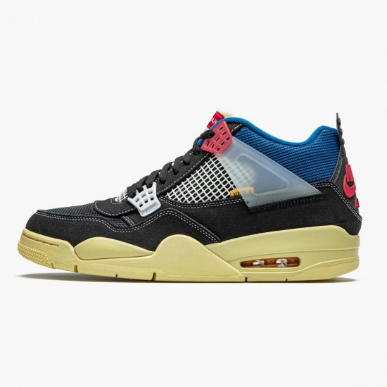 Nike Air Jordan 4 Retro Union Off Noir Dam/Herr DC9533-001 Skor Nike Air Jordan 4 Retro Union Off Noir Dam/Herr DC9533-001 Skor