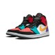 Jordan Skor Jordans 1 Mid “Multicolor” White vit 554724 125 Jordan Skor Jordans 1 Mid “Multicolor” White vit 554724 125