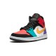 Jordan Skor Jordans 1 Mid “Multicolor” White vit 554724 125 Jordan Skor Jordans 1 Mid “Multicolor” White vit 554724 125