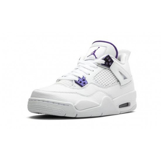 Jordan Skor Jordans 4 Retro Metallic Purple WHITE vit 408452 115 Jordan Skor Jordans 4 Retro Metallic Purple WHITE vit 408452 115