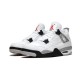 Jordan Skor Jordans 4 White Cement WHITE vit 840606 192 Jordan Skor Jordans 4 White Cement WHITE vit 840606 192