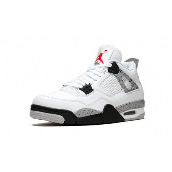 Jordan Skor Jordans 4 White Cement WHITE vit 840606 192 Jordan Skor Jordans 4 White Cement WHITE vit 840606 192