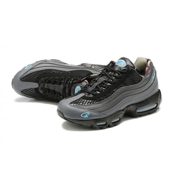Air Max 95 TT Aegean Storm Grå Svart FB2709-002 Män Skor