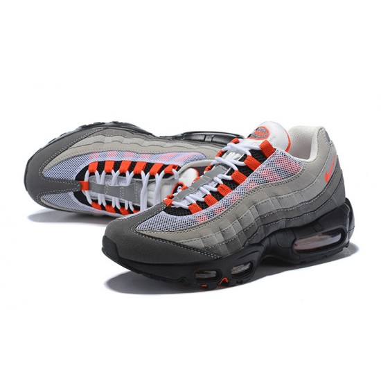Air Max 95 OG Grå Röd AT2865-100 Män Skor