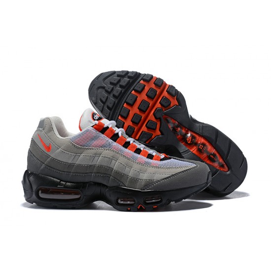 Air Max 95 OG Grå Röd AT2865-100 Män Skor