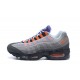 Air Max 95 OG QS Svartsafety Orangevolt 810374-078 Kvinnor/Män Skor