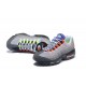 Air Max 95 OG QS Svartsafety Orangevolt 810374-078 Kvinnor/Män Skor