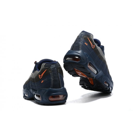 Air Max 95 TT Svart Blå CW7477-400 Män Skor