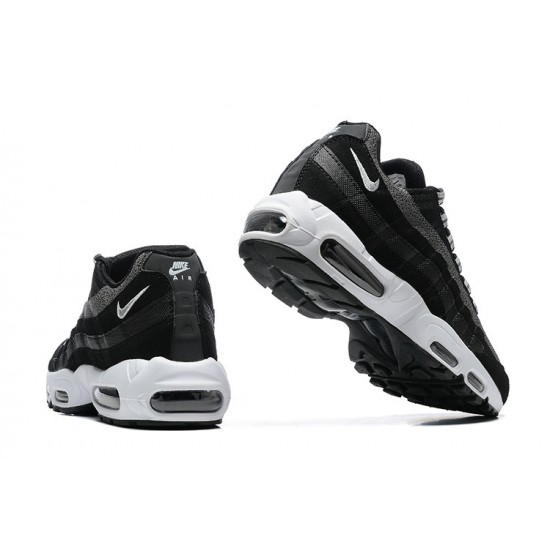 Air Max 95 TT Svart Vit Pure Platinum DM0011-009 Män Skor