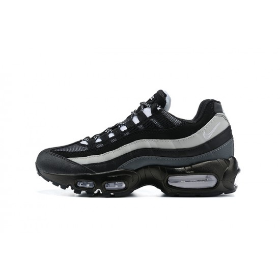 Air Max 95 TT Svart Vit and Grå Män Skor 