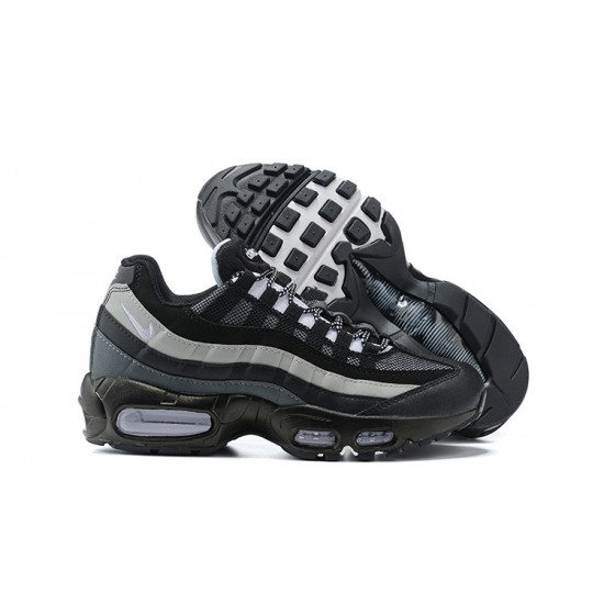 Air Max 95 TT Svart Vit and Grå Män Skor 