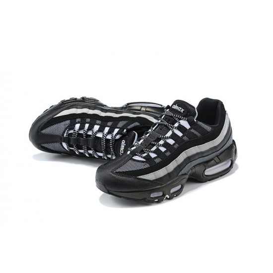 Air Max 95 TT Svart Vit and Grå Män Skor 