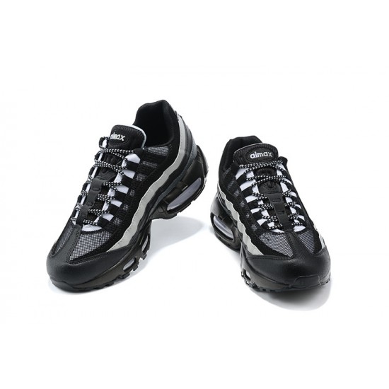 Air Max 95 TT Svart Vit and Grå Män Skor 