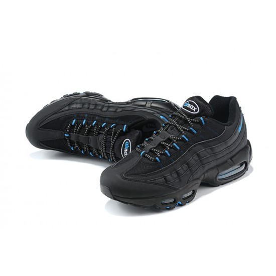 Air Max 95 TT Svart and Blå Män Skor