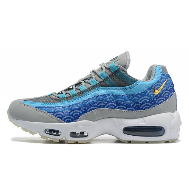 Air Max 95 TT Blå Grå Vit CW7992-001 Män Skor