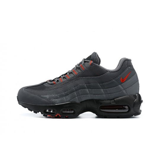 Air Max 95 TT Grå Röd and Svart Män Skor