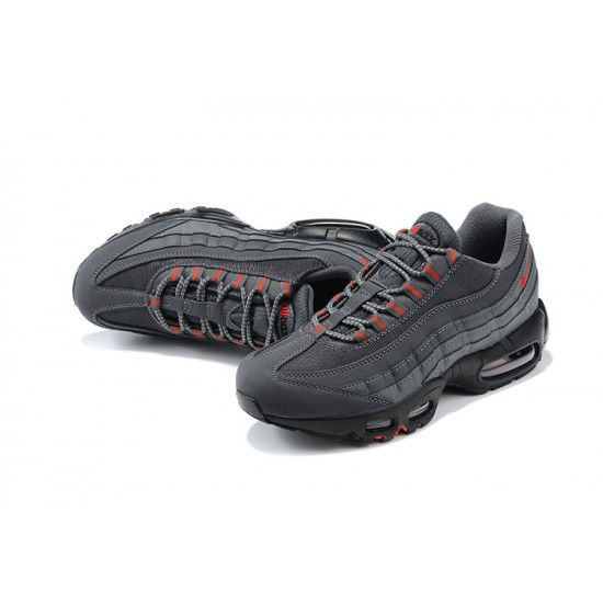 Air Max 95 TT Grå Röd and Svart Män Skor