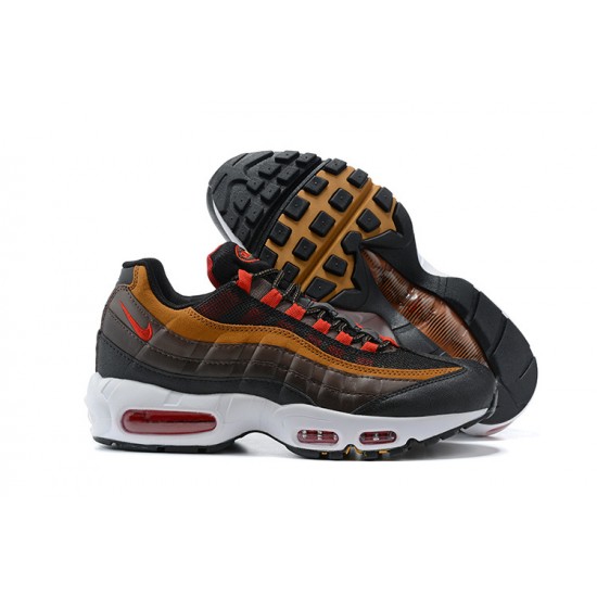 Air Max 95 TT Grå Röd and Brun Män Skor 
