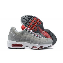 Air Max 95 TT Grå Vit and Röd Män Skor 