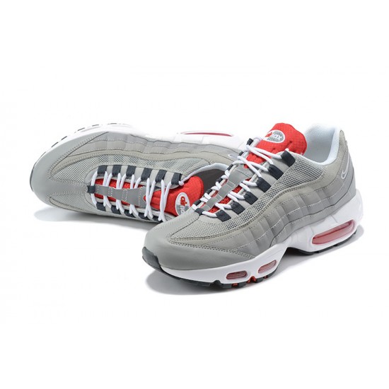 Air Max 95 TT Grå Vit and Röd Män Skor 