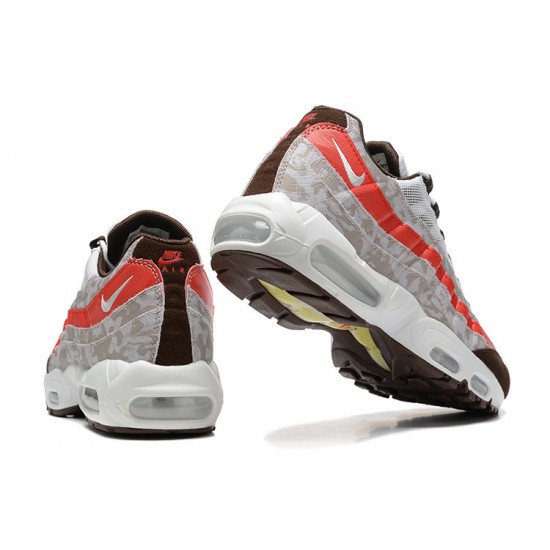 Air Max 95 TT Social FC Grå Röd DQ9016-001 Män Skor
