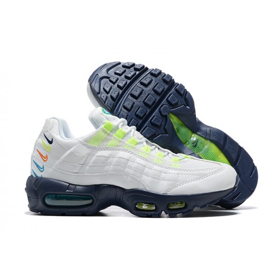 Air Max 95 TT Vit Blå DX1819-100 Män Skor