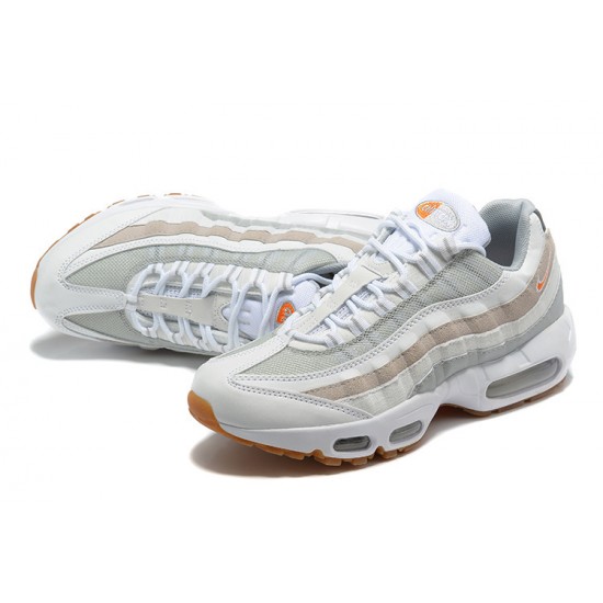 Air Max 95 TT Vit Grå and Orange DM0011-100  Män Skor