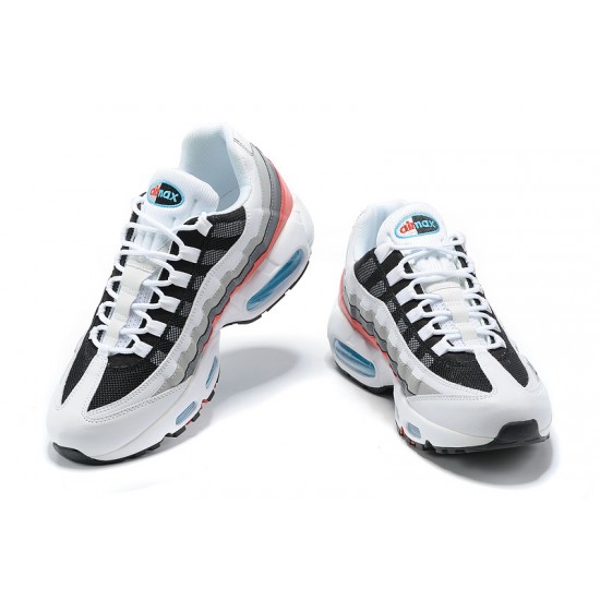 Air Max 95 TT Vit Röd Svart CV6971-100 Män Skor