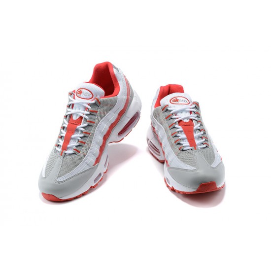 Air Max 95 TT Vit Röd and Grå Män Skor