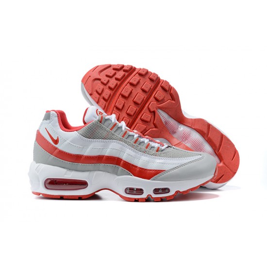 Air Max 95 TT Vit Röd and Grå Män Skor