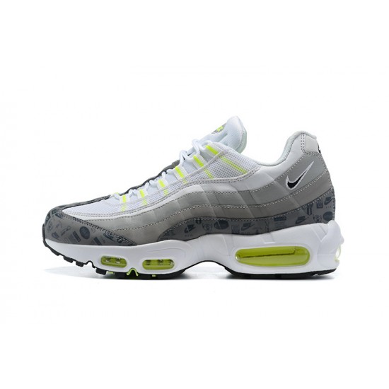 Air Max 95 TT Vit and Grå Män Skor