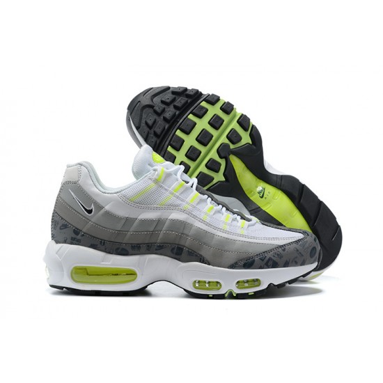 Air Max 95 TT Vit and Grå Män Skor