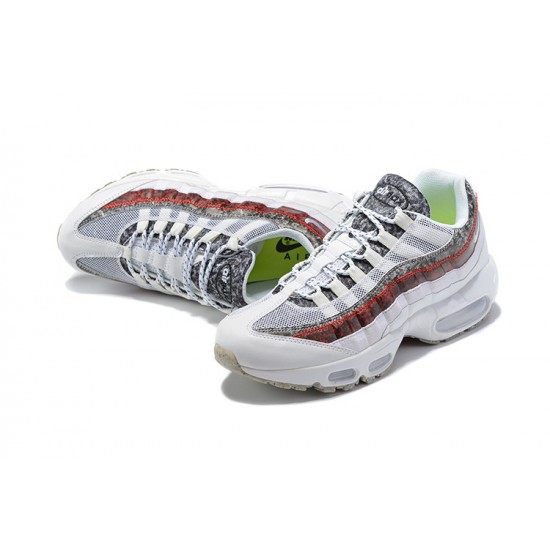 Air Max 95 TT Vit and Röd Män Skor