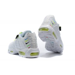 Air Max 95 TT Worldwide Vit Gul CV9030-100 Kvinnor/Män Skor