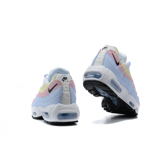 Air Max 95 TT Blå Gul Rosa Kvinnor Skor