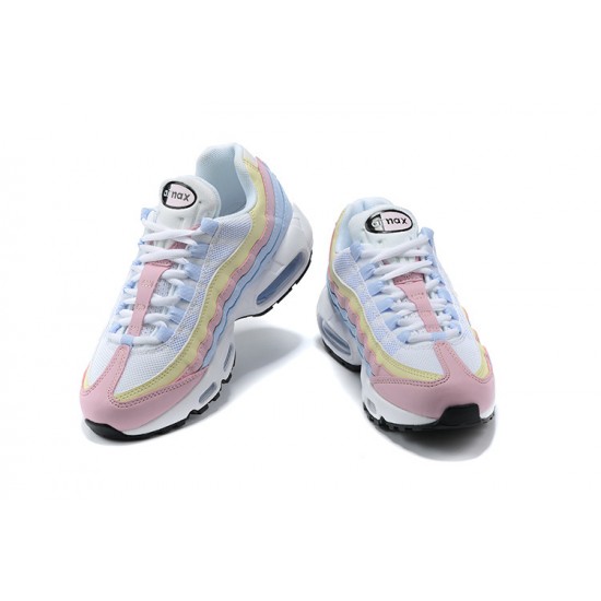Air Max 95 TT Blå Gul Rosa Kvinnor Skor