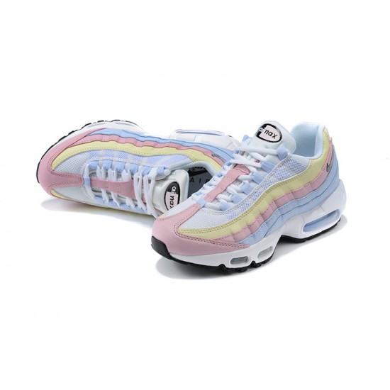 Air Max 95 TT Blå Gul Rosa Kvinnor Skor