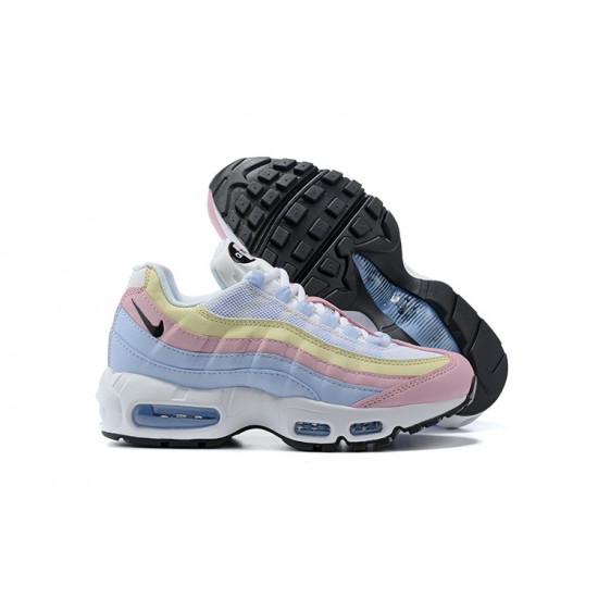Air Max 95 TT Blå Gul Rosa Kvinnor Skor