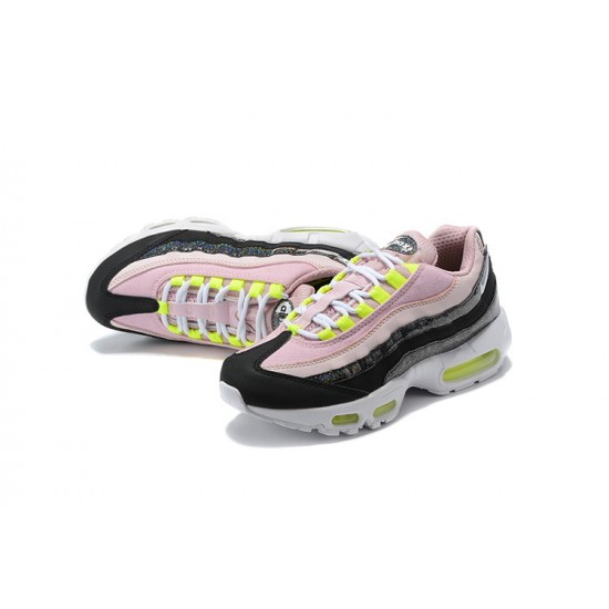 Air Max 95 TT Rosa Svart Vit Kvinnor Skor