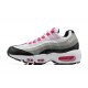 Air Max 95 TT Rosa Vit Svart DJ5418-001 Kvinnor Skor