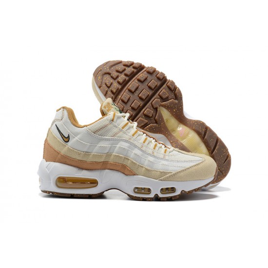 Air Max 95 TT Vit Brun DC3991-100 Kvinnor Skor