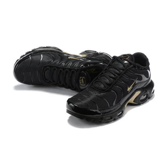 Air Max Plus Tn Svart Guld 852630-001 Män Skor Air Max Plus Tn Svart Guld 852630-001 Män Skor