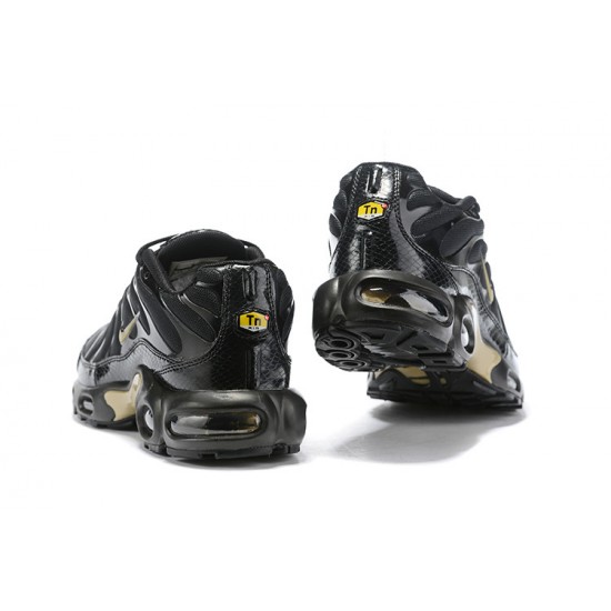 Air Max Plus Tn Svart Guld 852630-001 Män Skor Air Max Plus Tn Svart Guld 852630-001 Män Skor