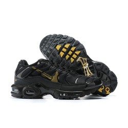 Air Max Plus Tn Svart Guld Män Skor