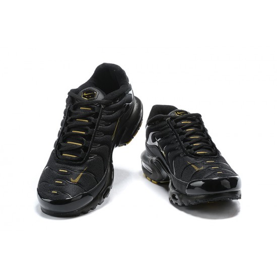 Air Max Plus Tn Svart Guld Män Skor Air Max Plus Tn Svart Guld Män Skor